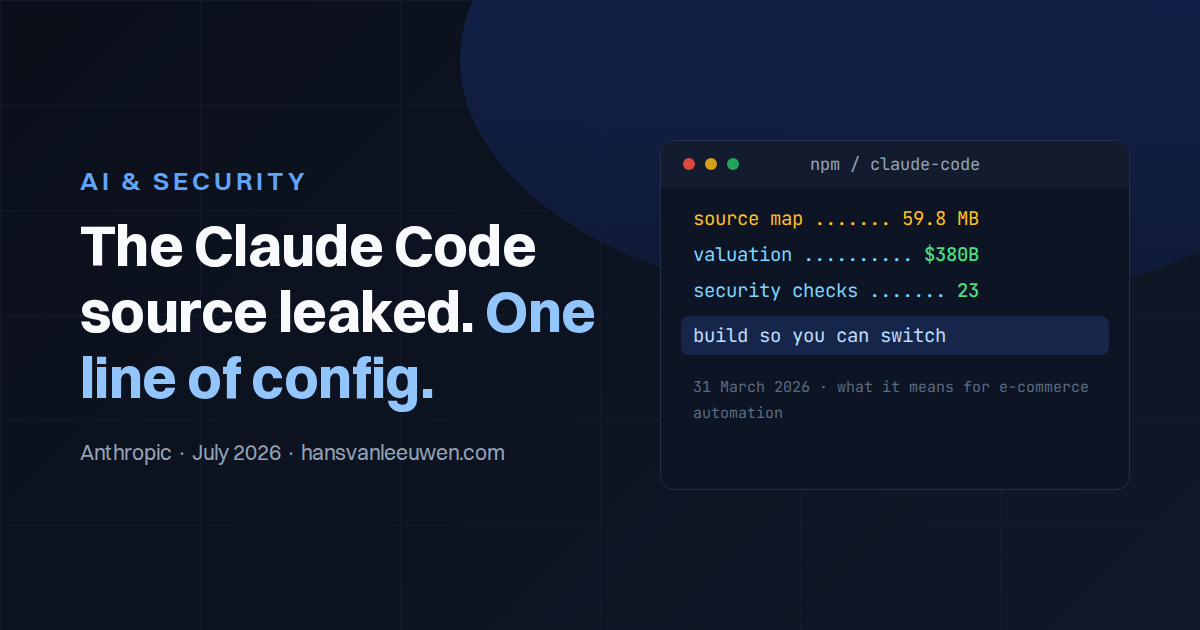 Tragic mistake... Anthropic leaks Claude’s source code