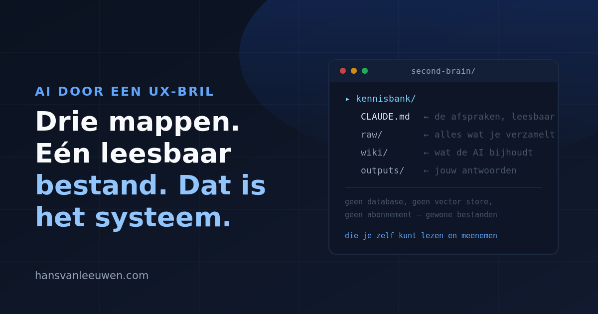 AI praktisch toepassen? Zet eerst een UX-bril op